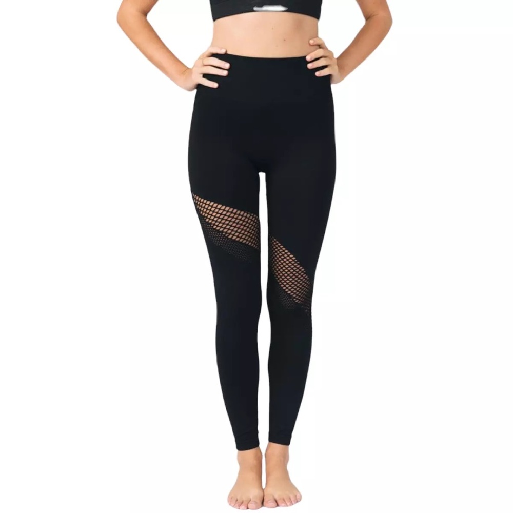 Zyia Black Angle Performance High Rise Tight